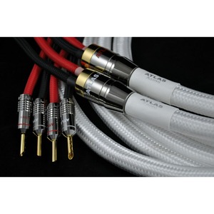 Акустический кабель Single-Wire Spade - Spade Atlas Cables Asimi Silver 2 x 2 1.0m spade