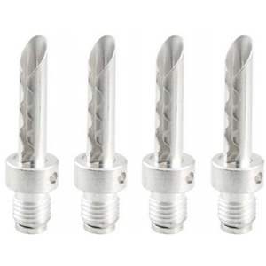 Разъем "Банана" Atlas Cables Adapter Transpose Z plug pack of 4 Silver