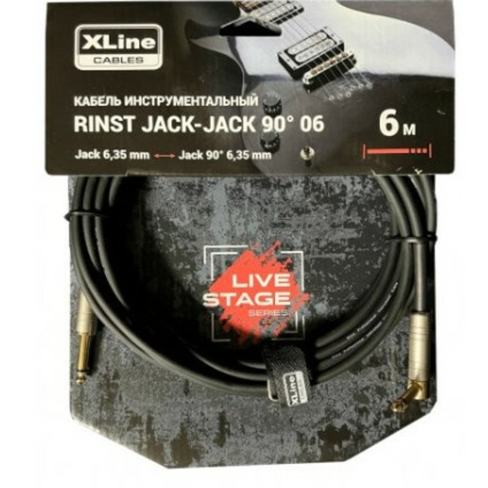 Кабель аудио 1xJack - 1xJack Xline Cables RINST JACK-JACK 9006 6.0m