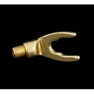 Акустический кабель Single-Wire Spade - Spade Atlas Cables Hyper 2.0 cable 5.0m Transpose Spade Gold