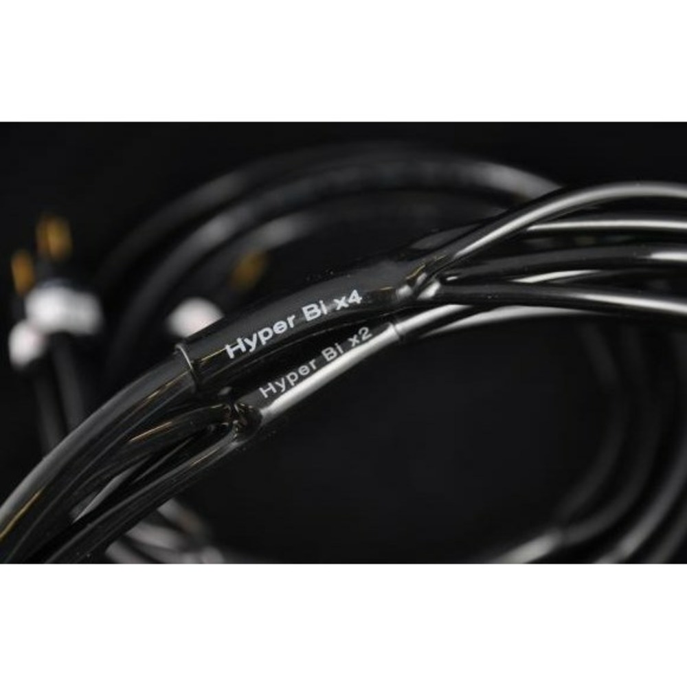 Акустический кабель Single-Wire Banana - Banana Atlas Cables Hyper Bi-Wire 4 to 4 7.0m Transpose Z plug Gold