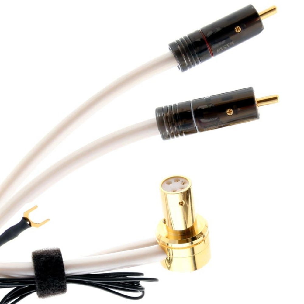 Кабель Phono DIN - 2xRCA Atlas Cables Element Tonearm Right Angle 1.5m