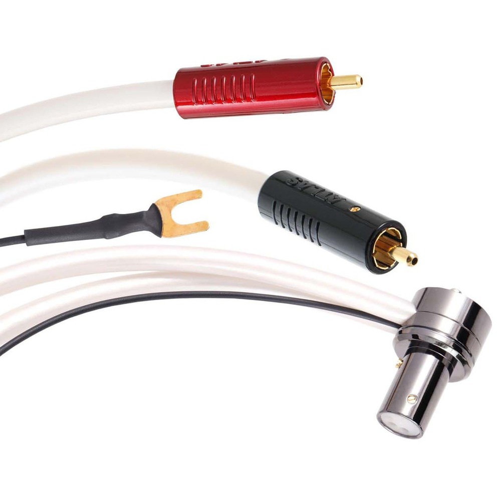 Фоно кабель Atlas Cables Element Tonearm 90 - Achromatic RCA 3.0m