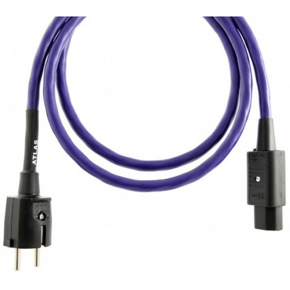 Кабель силовой Schuko - IEC C13 Atlas Cables Eos dd Schuko to IEC 10A C15 5.00m