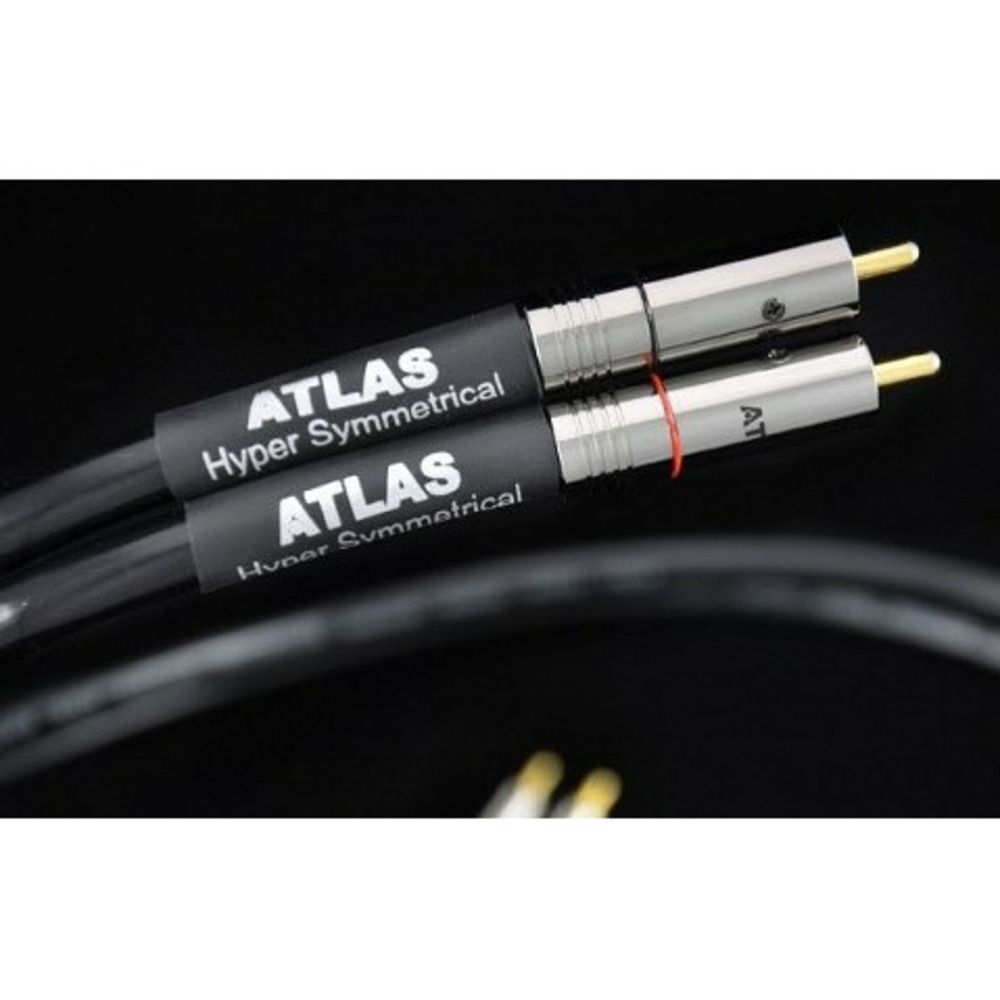 Кабель аудио 2xRCA - 2xRCA Atlas Cables Hyper Symmetrical RCA 0.5m