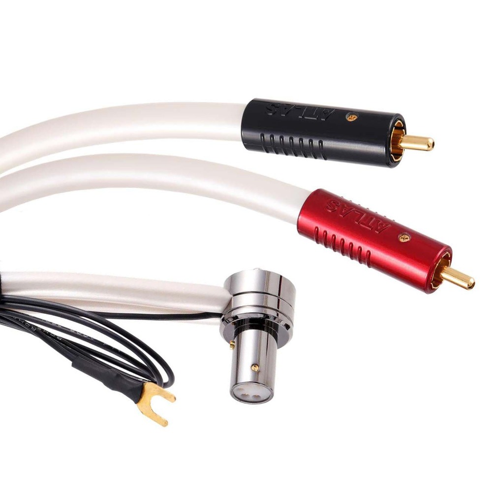 Фоно кабель Atlas Cables Equator Tonearm 90 - Achromatic RCA 0.5m