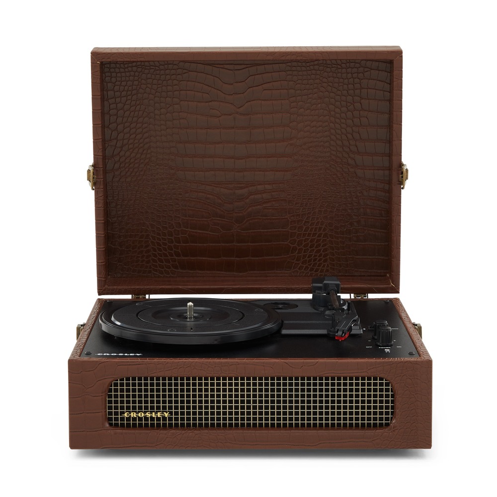 Проигрыватель винила Crosley VOYAGER PLUS CR8017B-BR4 Brown Croc