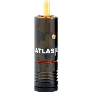 Разъем RCA (Папа) Atlas Cables RCA Integra Hyper черный/красный