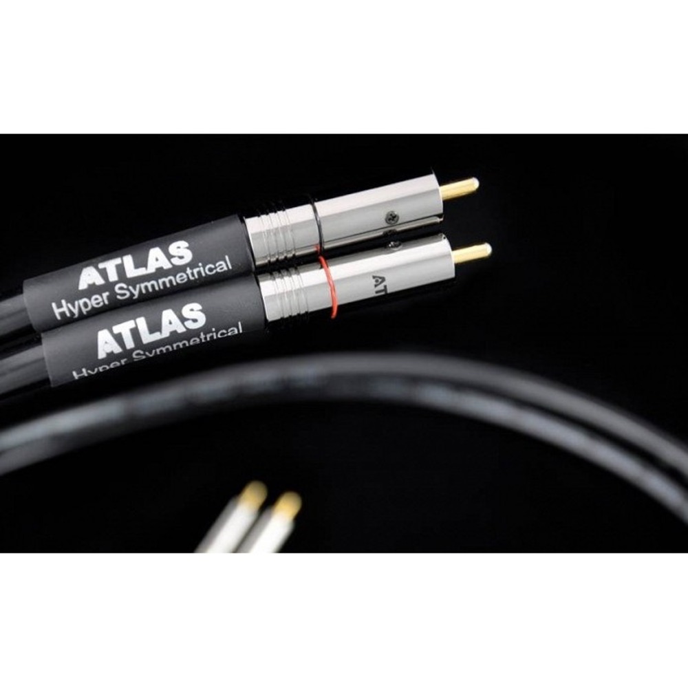 Кабель аудио 2xRCA - 2xRCA Atlas Cables Hyper Symmetrical RCA 0.75m