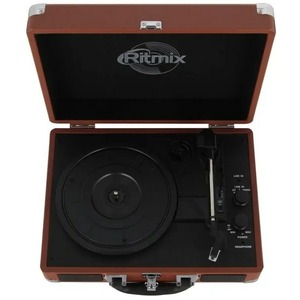 Проигрыватель винила Ritmix LP-160B Brown