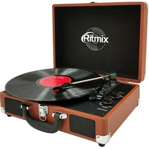 Проигрыватель винила Ritmix LP-160B Brown