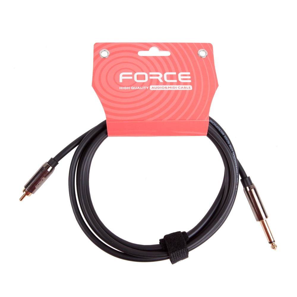 Кабель аудио 1xJack - 1xRCA FORCE FLC-09/2 2.0m