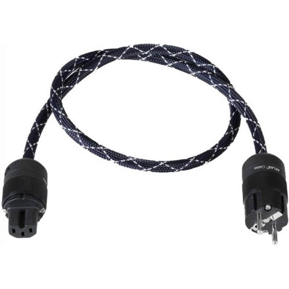 Кабель силовой Schuko - IEC C13 Atlas Cables Eos 2.0 Rhodium Schuko-IEC C13 1.0m