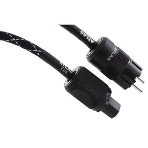 Кабель силовой Schuko - IEC C13 Atlas Cables Eos 2.0 Rhodium Schuko-IEC C15 1.0m
