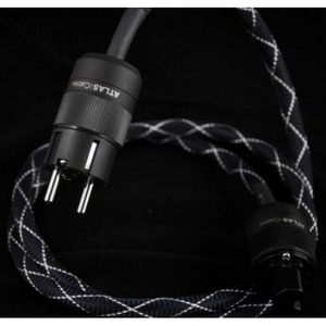 Кабель силовой Schuko - IEC C13 Atlas Cables Eos MKII 2.0mm Rhodium Schuko-IEC 1.0m