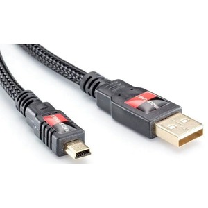 Кабель USB 2.0 Тип A - B 5pin mini Eagle Cable 10061016 DELUXE USB A-Mini B 1.6m