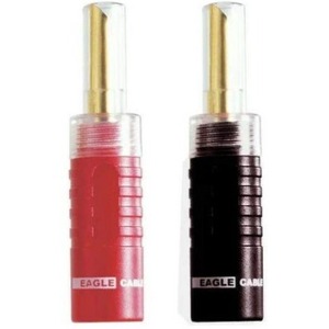 Разъем "Банана" Eagle Cable DELUXE BFA Banana red black 308169