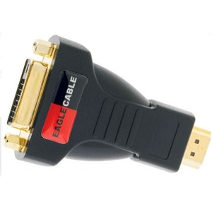 Переходник HDMI - DVI Eagle Cable DELUXE DVI -D w > HDMI m Adapter 1-Set 30813711