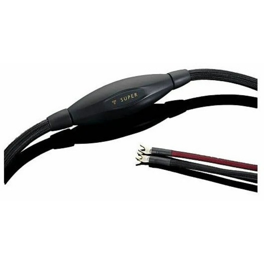 Акустический кабель Single-Wire Spade - Spade Transparent Audio Super G6 SC SP  SP 2.4 m 8ft