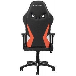 Кресло игровое Karnox HERO Lava Edition черно-оранжевый