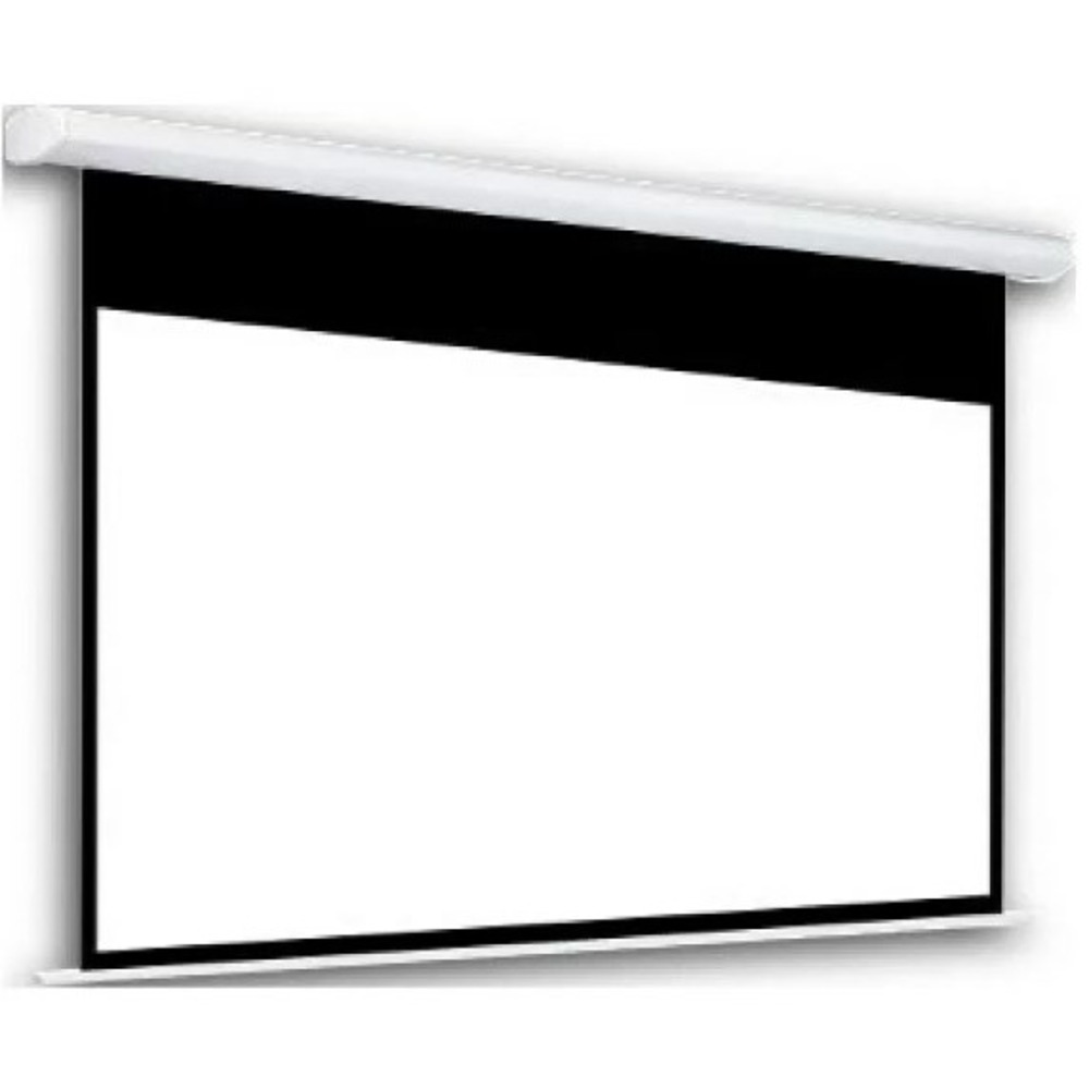 Экран для дома, настенно потолочный с электроприводом Oray HCM4R 105 16:9 Black-Out Matte White