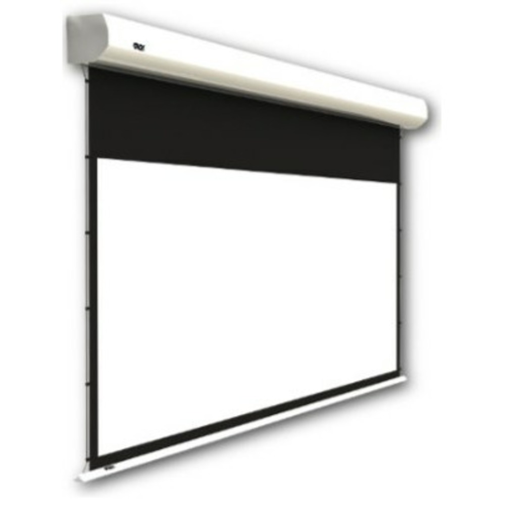 Экран для дома, настенно потолочный с электроприводом Oray Orion Tens 155 16:9 Black-Out Matte White