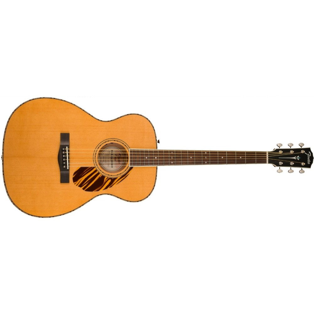 Акустическая гитара Fender PO-220E Orchestra Natural