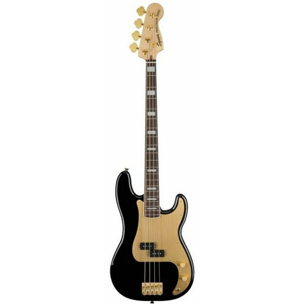 Бас-гитара Fender SQUIER 40th ANN P Bass LRL Black