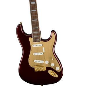 Электрогитара Fender SQUIER 40th ANN Stratocaster LRL Ruby Red Metallic