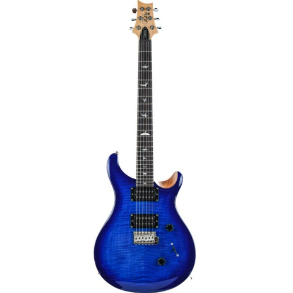 Гитара леворукая PRS SE CUSTOM 24 L/H FADED BLUE BURST с чехлом