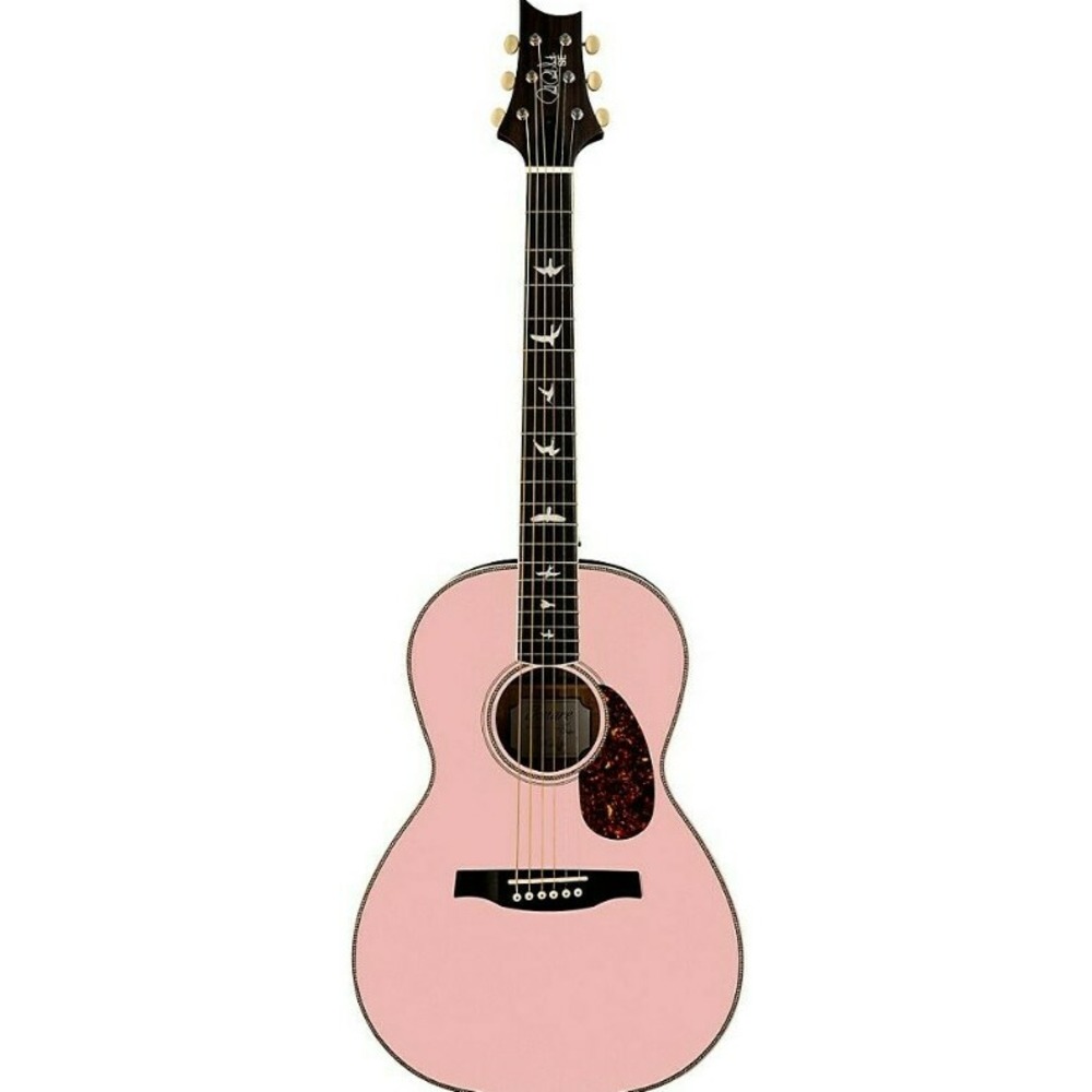 Электроакустическая гитара PRS SE P20E PARLOR W/PIEZO SATIN PINK LOTUS с чехлом