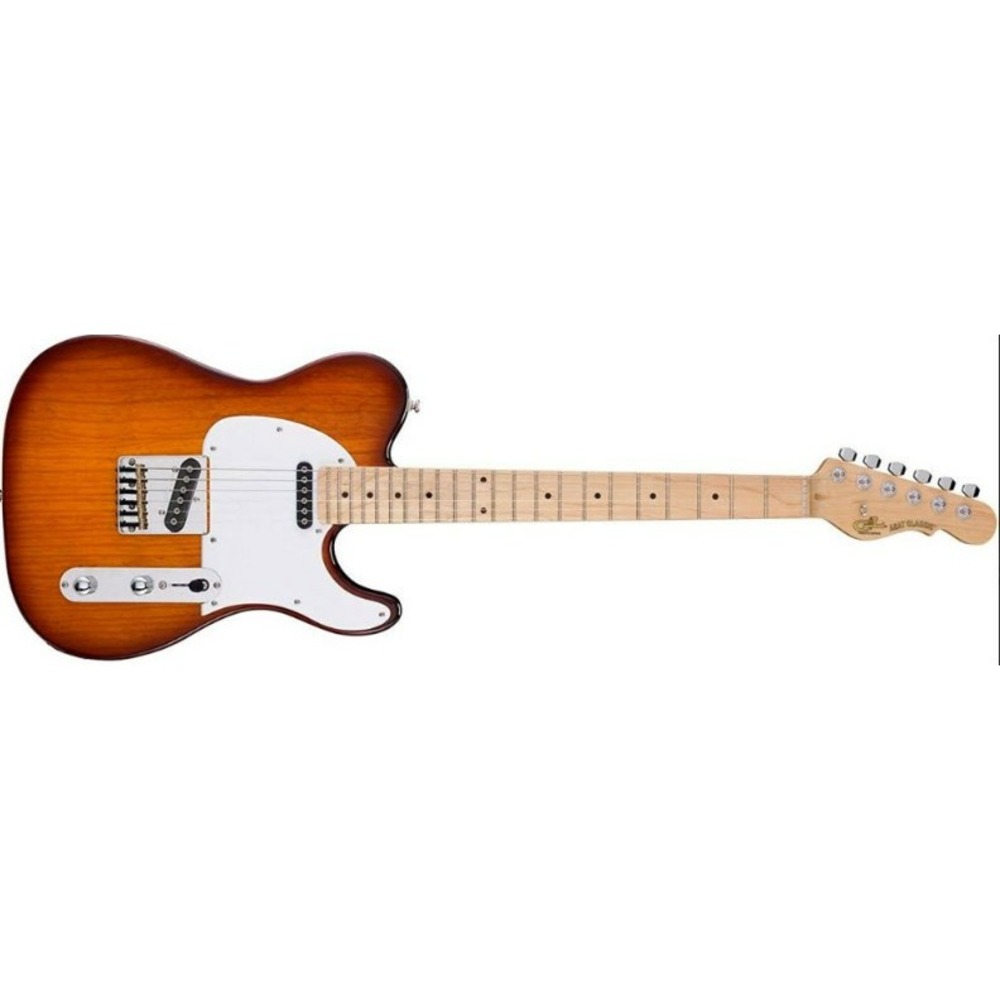 Электрогитара G&L Tribute ASAT Classic Tobacco Sunburst MP SF