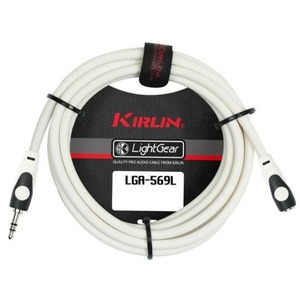 Кабель аудио 1xMini Jack - 1xMini Jack Kirlin LGA-569L 6M WH 6.0m