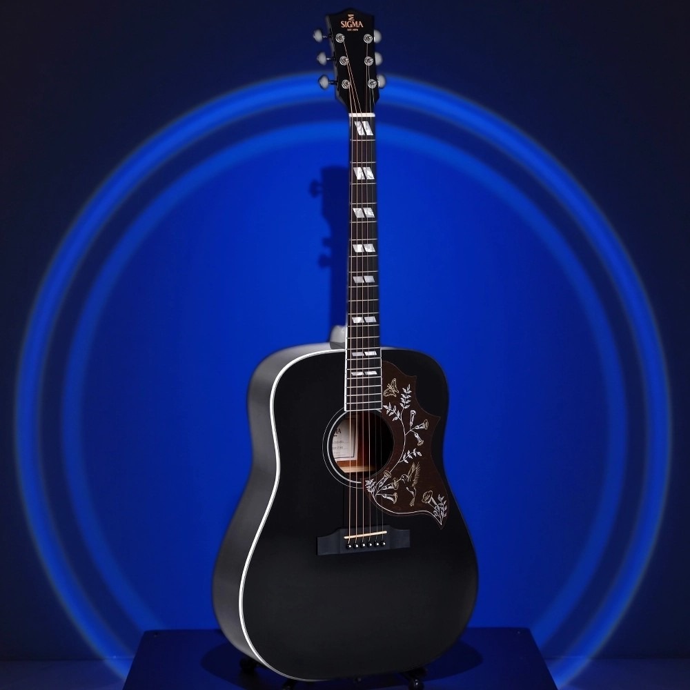 Электроакустическая гитара Sigma DM-SG5-BK