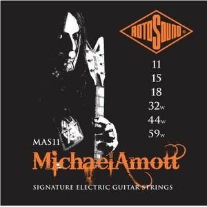 Струны для электрогитары ROTOSOUND Michael Amott Signature