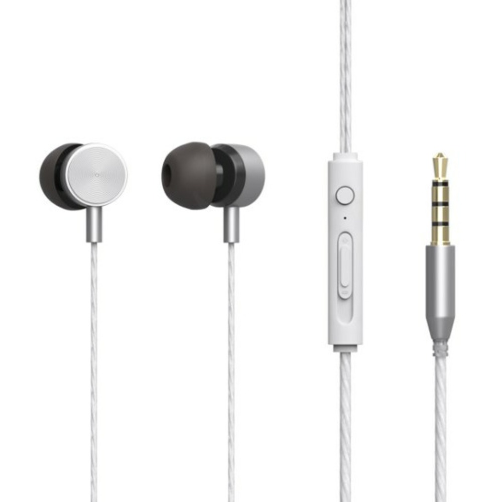 Наушники внутриканальные классические Ritmix RH-127M Space grey