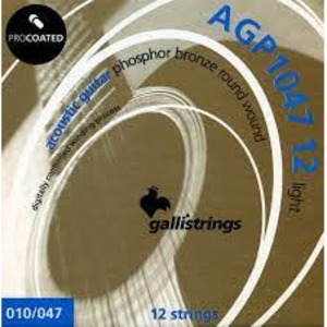 Струны для акустической гитары Galli Strings AGP1047-12