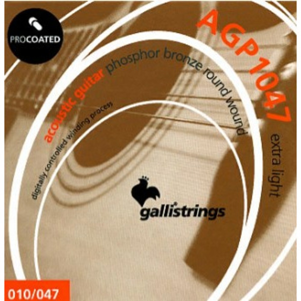 Струны для акустической гитары Galli Strings AGP1047
