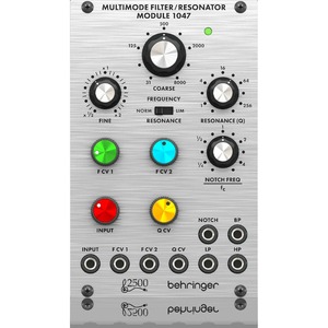 Модульный синтезатор Behringer MULTIMODE FILTER / RESONATOR MODULE 1047