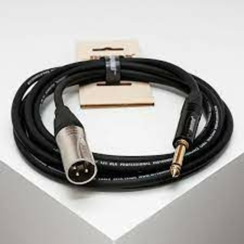 Кабель аудио 1xJack - 1xXLR Shnoor IC124-XMJM 1.5m