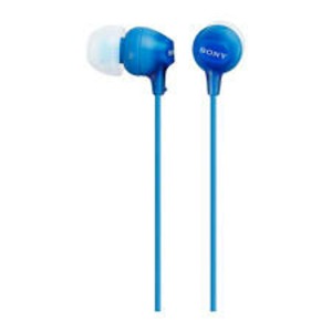 Наушники внутриканальные классические Sony MDR-EX15AP Blue