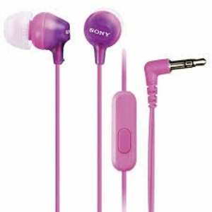 Наушники внутриканальные классические Sony MDR-EX15AP Violet