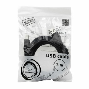 Кабель USB 2.0 Тип A - B Cablexpert CCF2-USB2-AMBM-10 3.0m