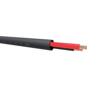 Кабель акустический с катушки двухжильный QED (QE4155) Professional QX16/2 UV Black