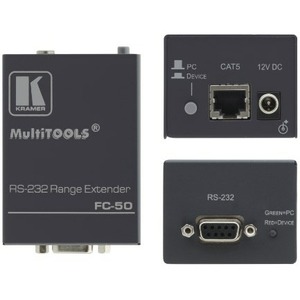 Удлинитель интерфейса RS-232 по витой паре Kramer FC-50