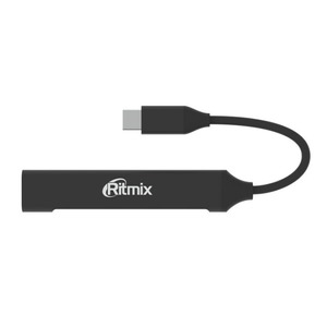 Хаб USB Ritmix CR-4401 Metal