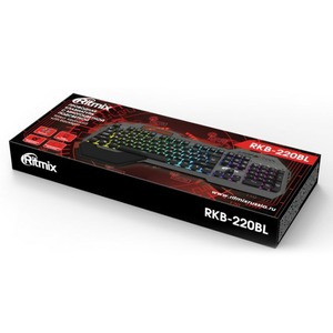 Клавиатура игровая Ritmix RKB-220BL