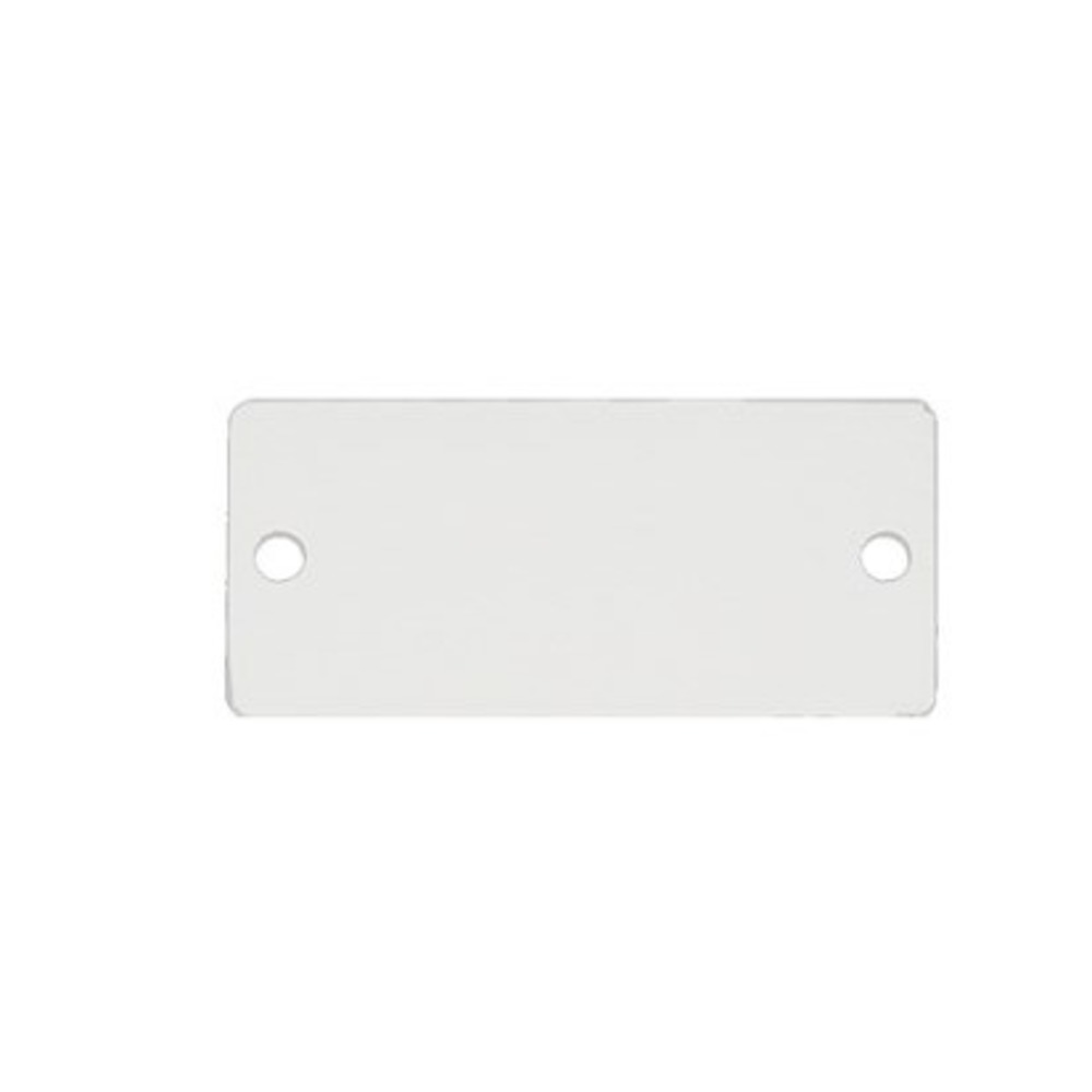 Установочная панель с разъемами, наборные Kramer W-BLANK(W)