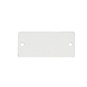 Установочная панель с разъемами, наборные Kramer W-BLANK(W)