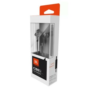 Наушники внутриканальные классические JBL JBLC100SIUBLK